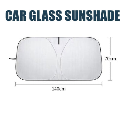 Solskydd för bilglas