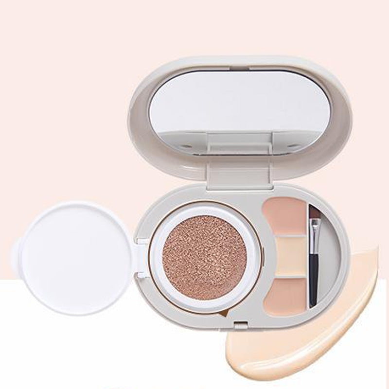 Trefärgad Concealerkudde I Puderbas