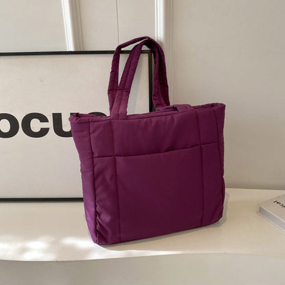 Kanvasväska med stor kapacitet