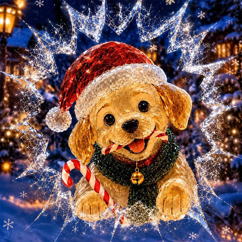 🎅Crystal Santa Claus Window Decoration