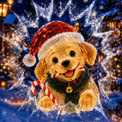 🎅Crystal Santa Claus Window Decoration
