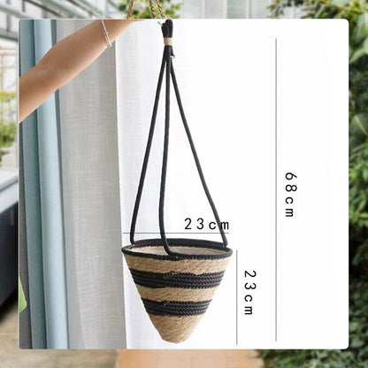 Vävda Hängande Korg