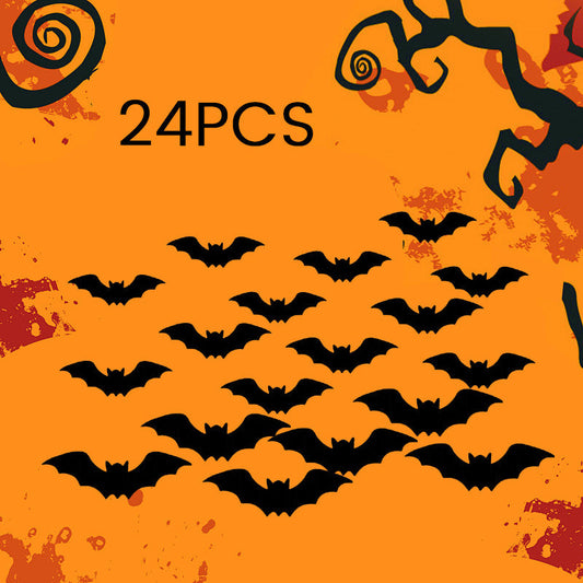 LED-glödande fladdermusgrup