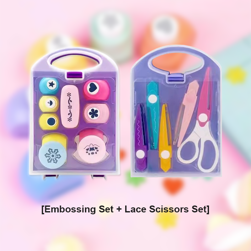 Gör-det-själv präglingsset för blomsterguidebok