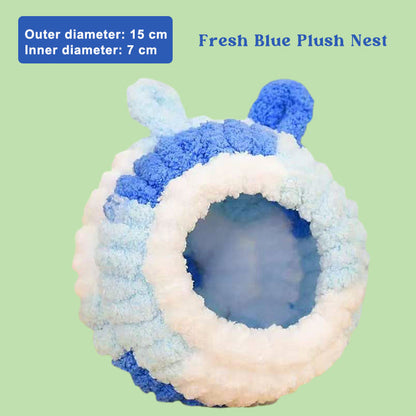 Fågelbon för värme på vinter