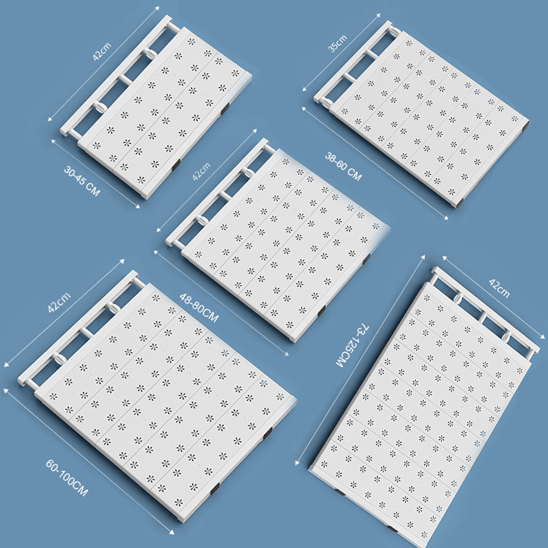 Skruvfri Utdragbar Förvaringshylla
