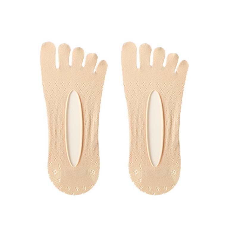 Andningsbara sammetstrumpor (5 par