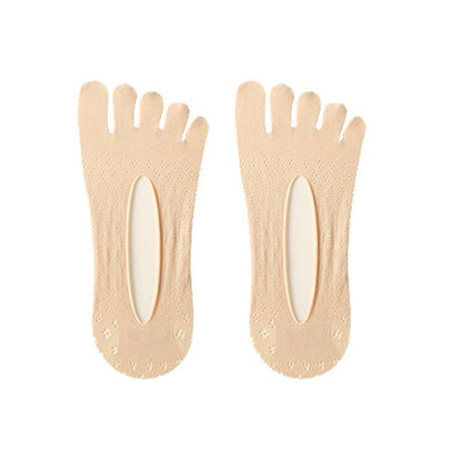 Andningsbara sammetstrumpor (5 par