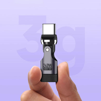240W dubbel typ-C-drehadapter 🚀