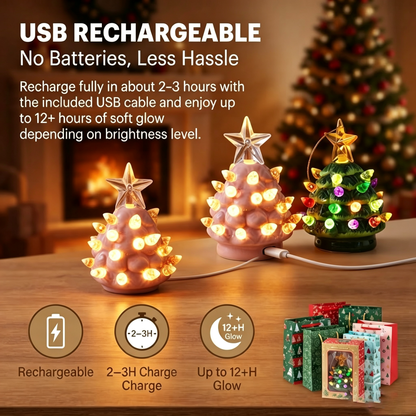 🎄Mini Nostalgic Tree Ornaments with Gift Bags