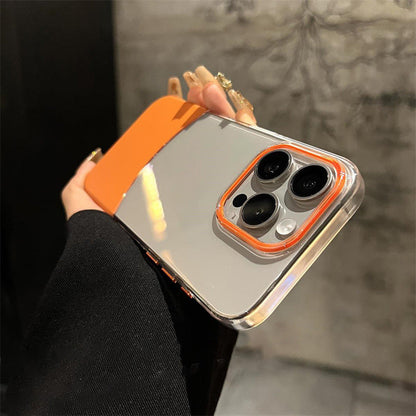 Transparent Skarvat Mobiltelefonfodral