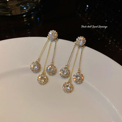 Örhängen med runda kronblad🎁de bästa gåvorna till dina nära och kära💕