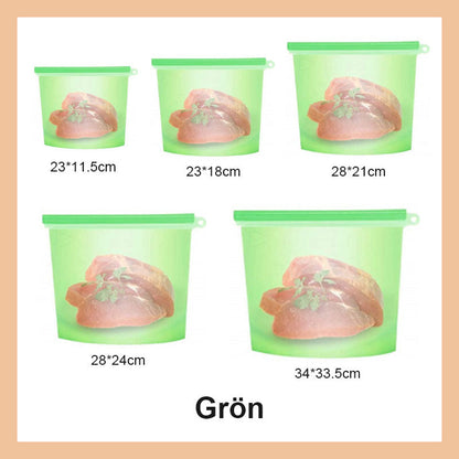 Kylförvaringspåse i silikon