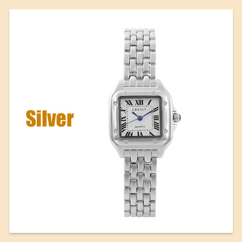Dammode Quartz Square Diamond Watch