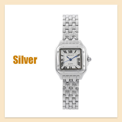 Dammode Quartz Square Diamond Watch
