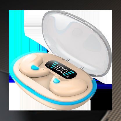 Digital Display Mini Noise Cancelling Bluetooth-hörlurar