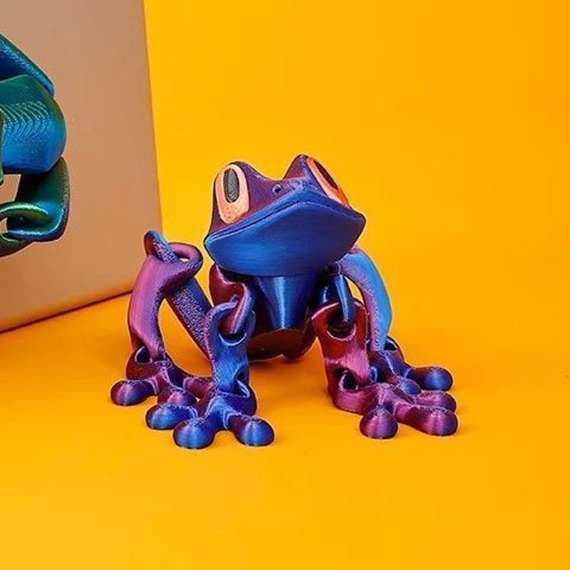 3D-tryckt magnetisk grodkylskåpsmagne