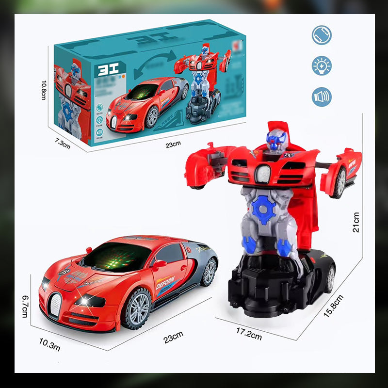 🔥2024 HET REA🔥Elektrisk Universal Deformation Polisleksaksbil