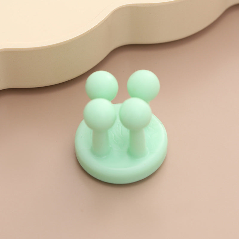 Självhäftande krok utan stansning av silikon