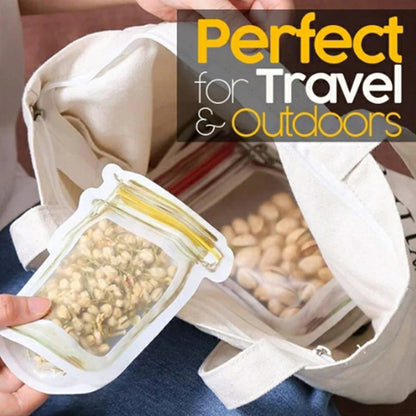 Ziplock-påsar för masonflaskor