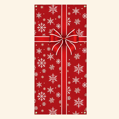 🎄New Christmas Door Cover – Festive Holiday Party Decoration & Door Curtain