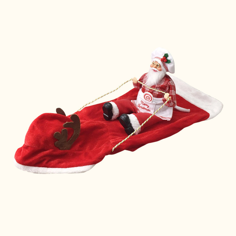 🎄 Santa Rider Pet Christmas Costume