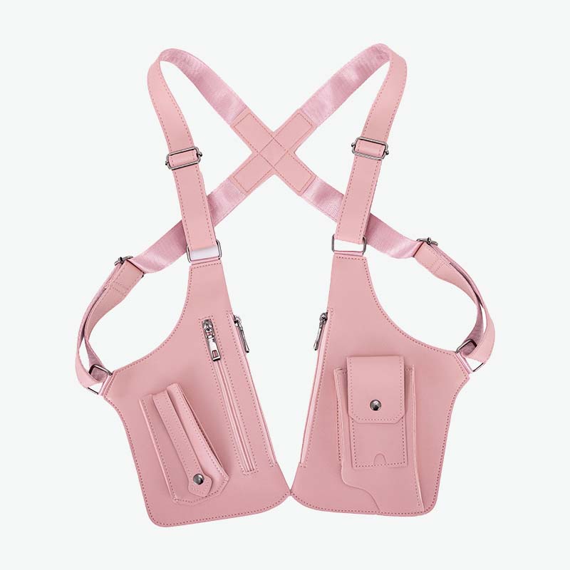 Retro ryggsäck med axelremsväska