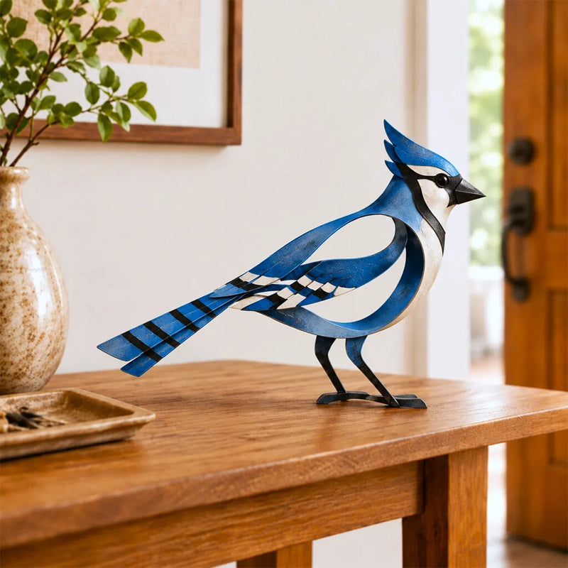 🕊️Elegant and minimalist metal bird sculpture -- Fleeting Moments of Lightness in the Natural World！
