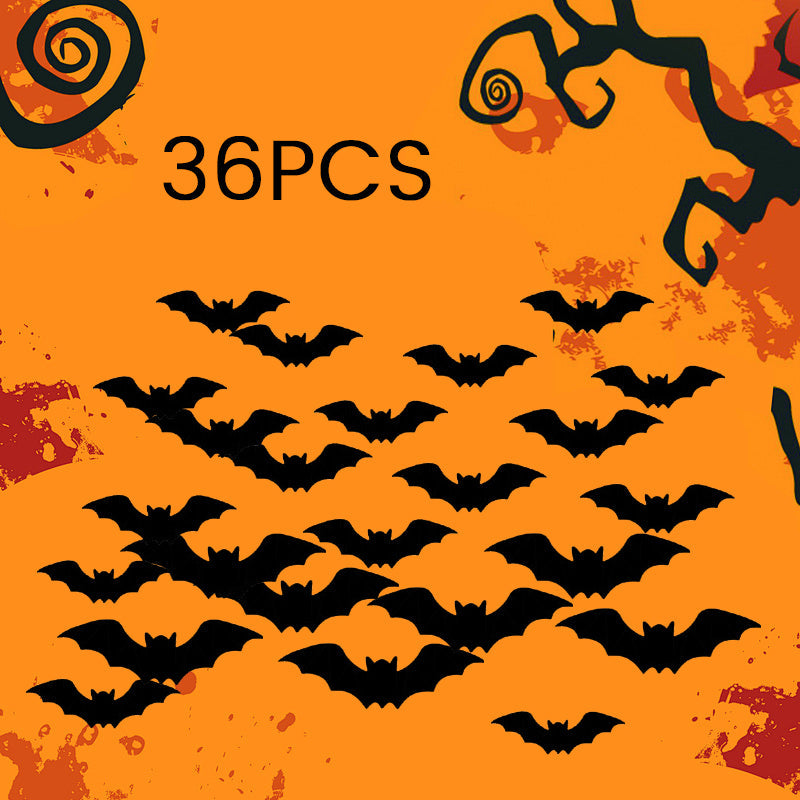 LED-glödande fladdermusgrup