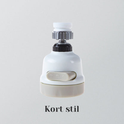 Kökskran förlängningsmunstycke med stänkskydd