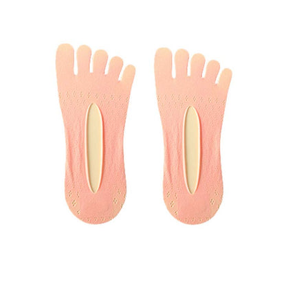 Andningsbara sammetstrumpor (5 par