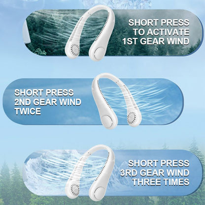 Ny bärbar halsfläkt