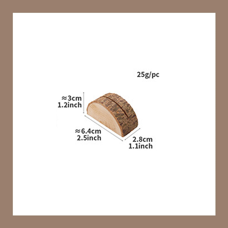 Fotobashållare För Trästubb