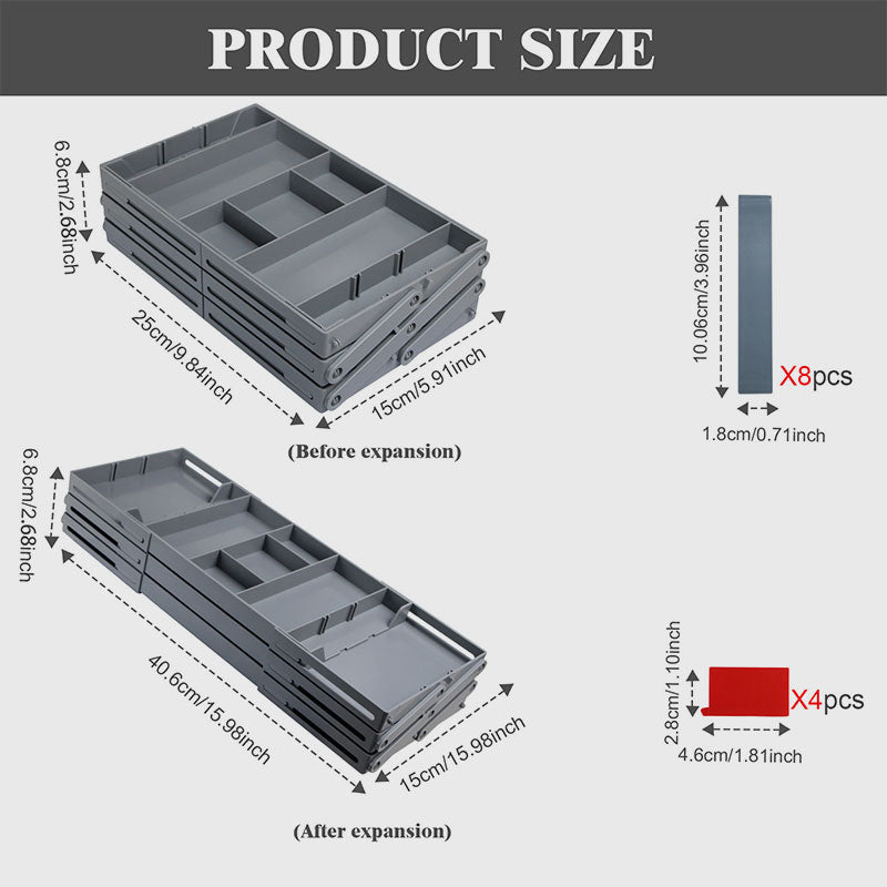💝2024 maj nya produkter💝Fällbar låda förvaringslåda