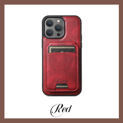 Magnetisk korthållare Mobiltelefonfodral