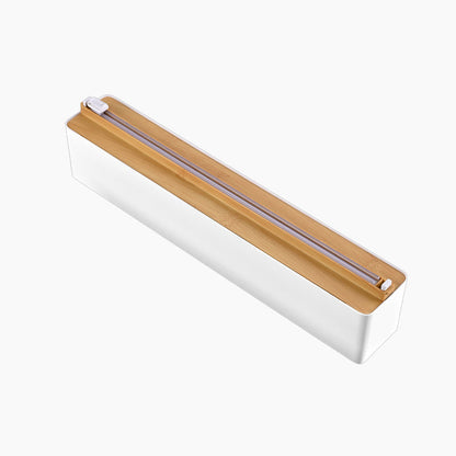 ✂️Kitchen Aluminum Foil Paper Plastic Wrap Storage Cutting Box 🍳