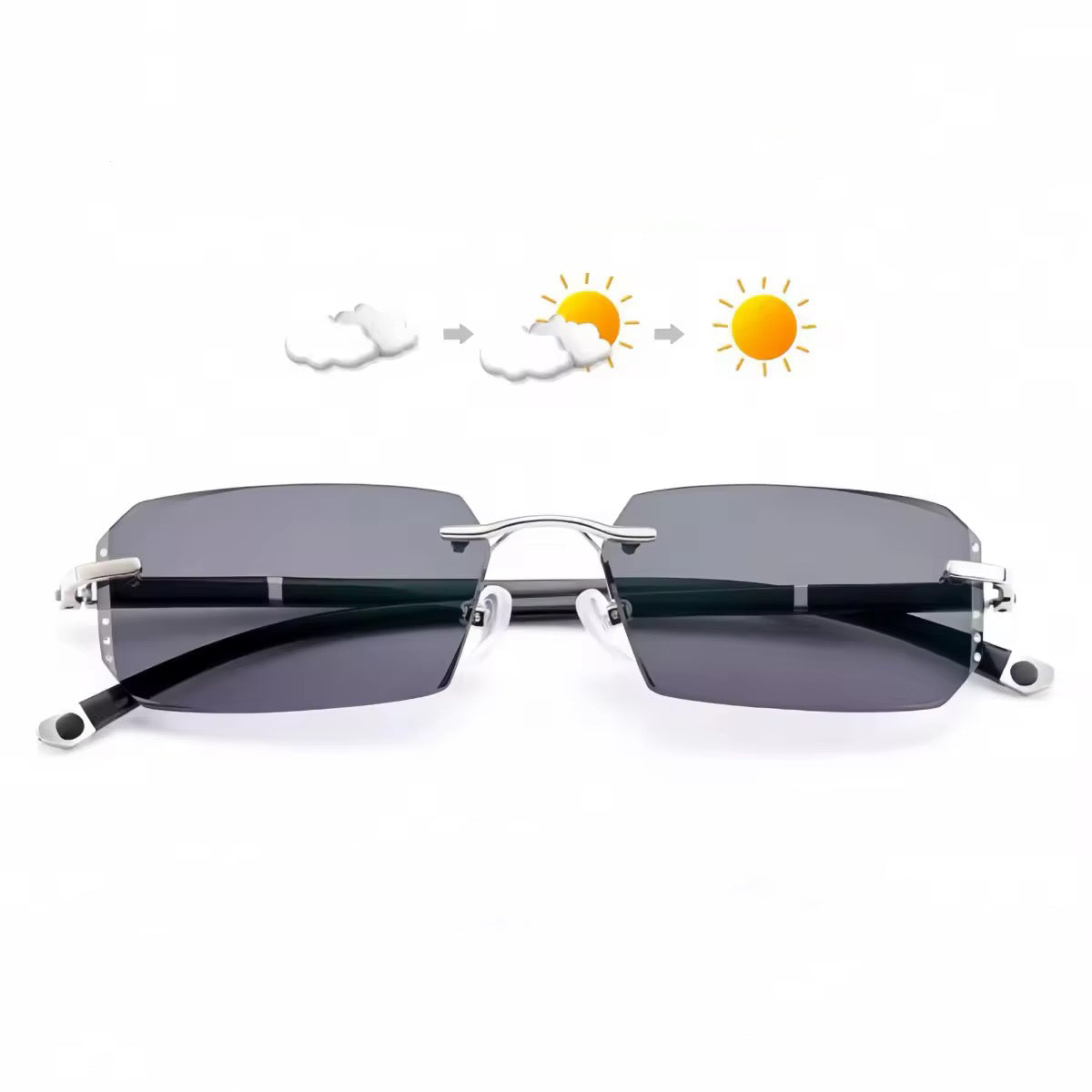 🔥Buy one pair, get one free🔥Stylish reading glasses with autofocus｜Blue light filter · All-day comfort and crystal-clear vision