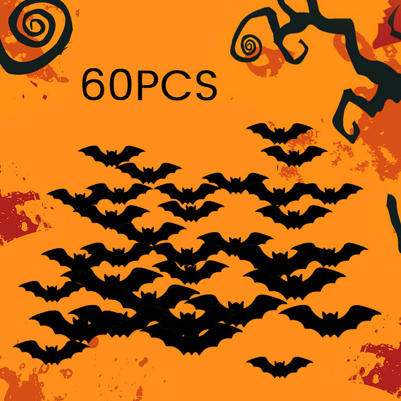 LED-glödande fladdermusgrup