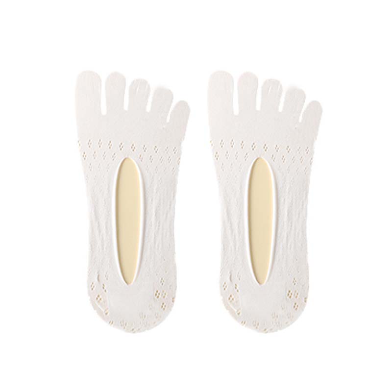 Andningsbara sammetstrumpor (5 par