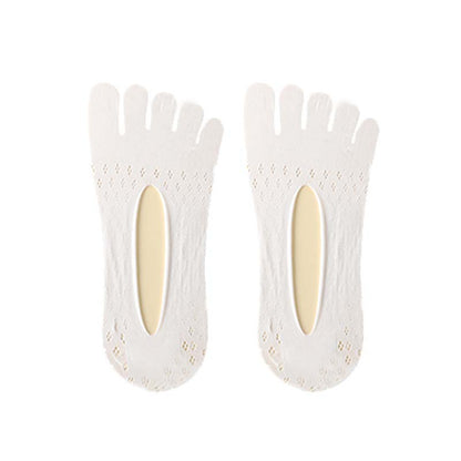 Andningsbara sammetstrumpor (5 par