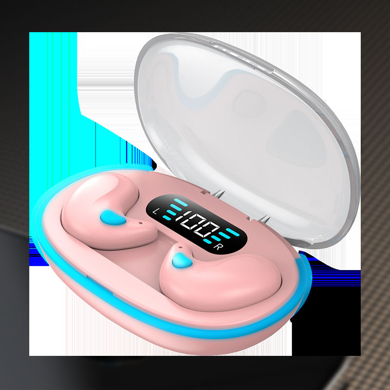 Digital Display Mini Noise Cancelling Bluetooth-hörlurar