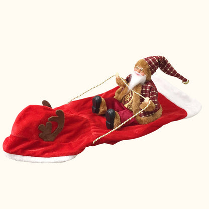 🎄 Santa Rider Pet Christmas Costume