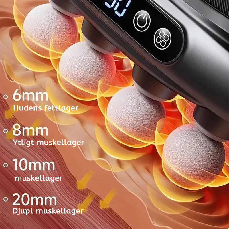 8 huvuden hästmassagepistol