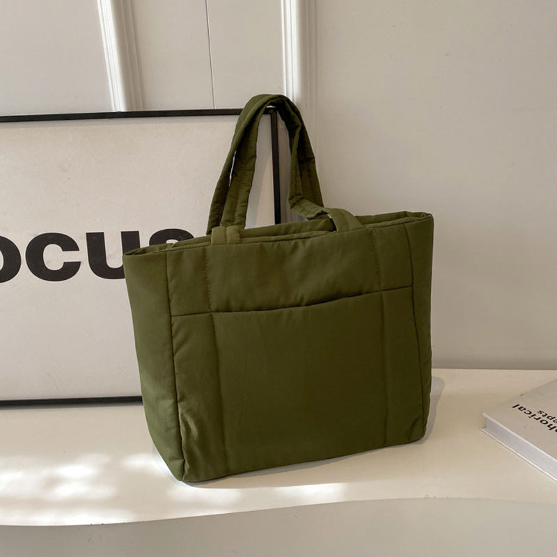 Kanvasväska med stor kapacitet