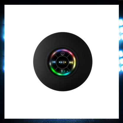 Stor Sugkopp LED-Ljus Vattentät Bluetooth-Högtalare