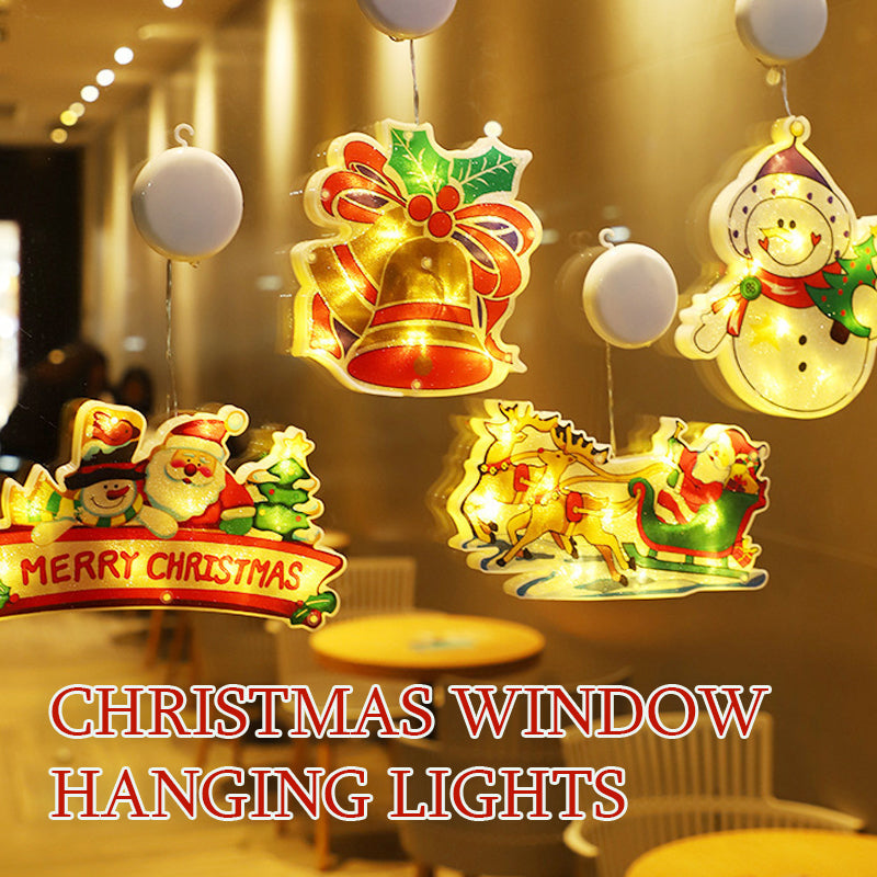 🎄Weihnachtliche Lichterketten im Fenster