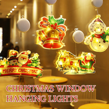 🎄Weihnachtliche Lichterketten im Fenster