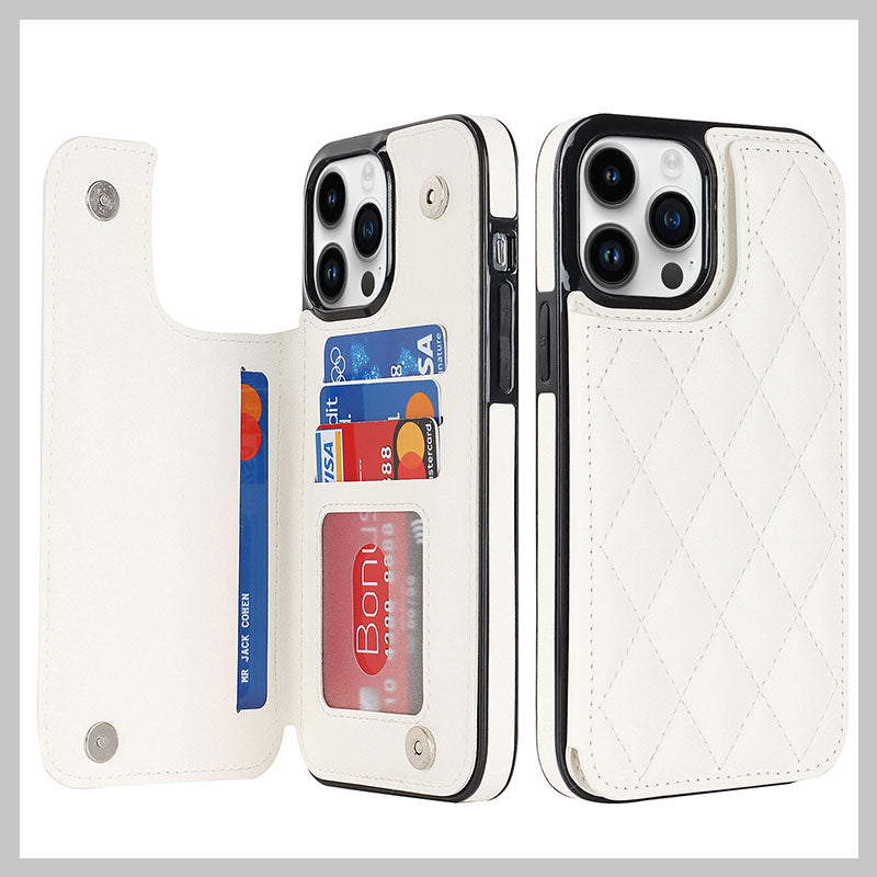 Mobiltelefonfodral Med Kortplats I Läder