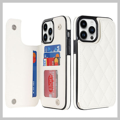 Mobiltelefonfodral Med Kortplats I Läder