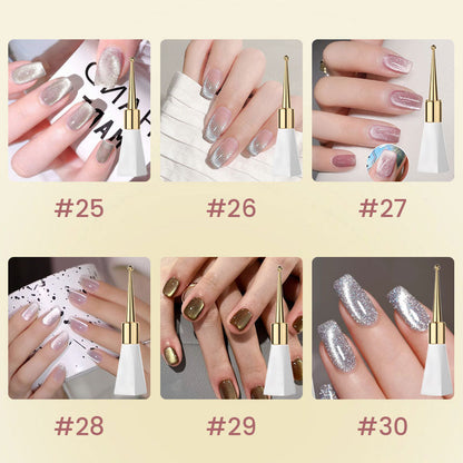 💖 [Spar Cat'S Eye Gel Small Bulb Nail Polish] - Ett måste för de nya manikyrtrenderna 2024💅